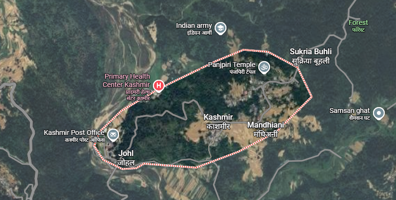 kashmir map