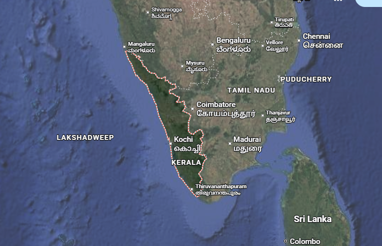 kerala map