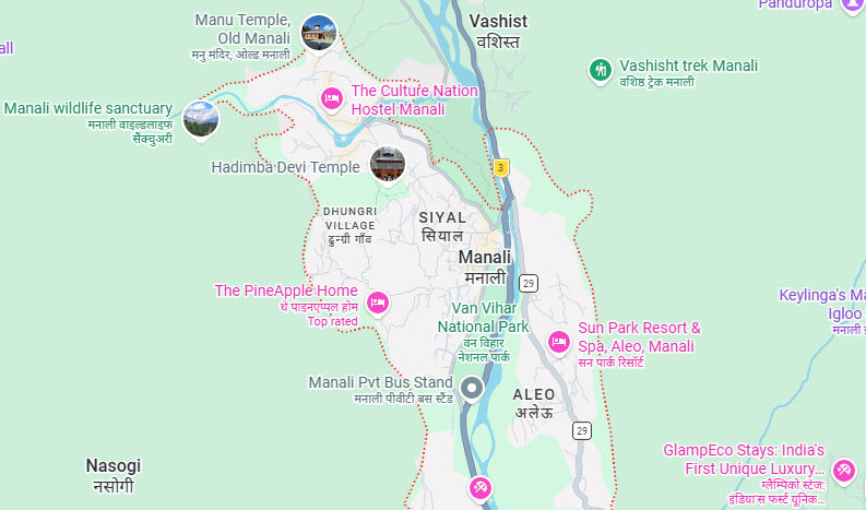 manali map