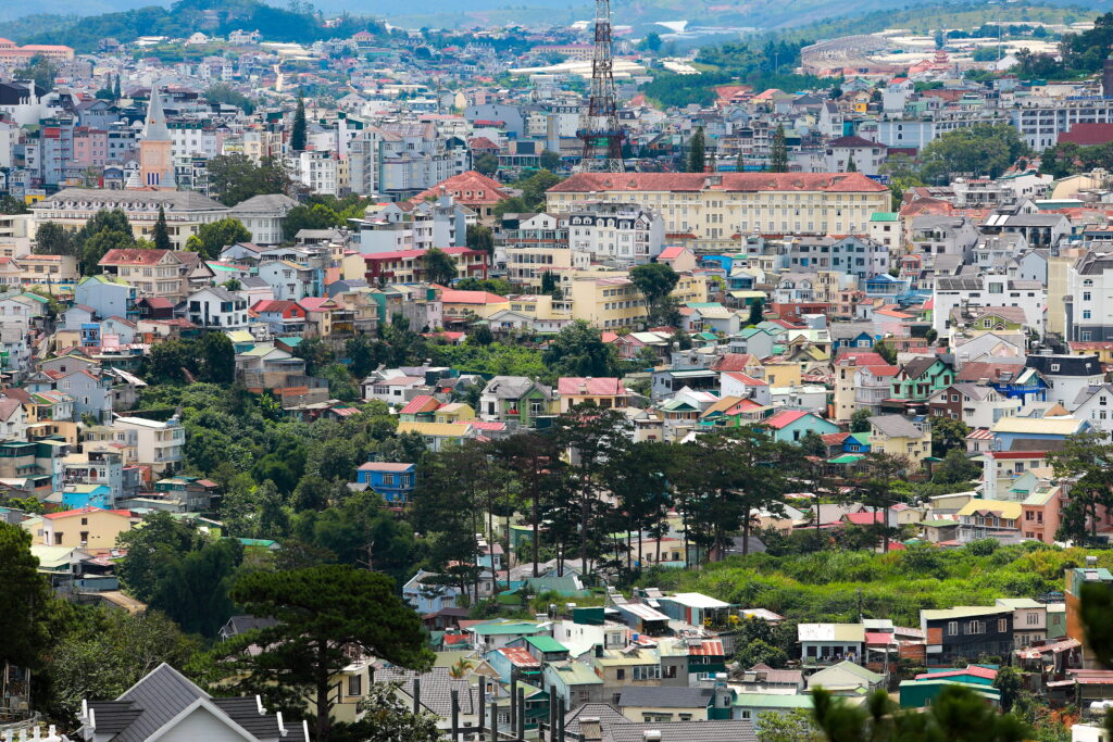Vietnam-top-view-city