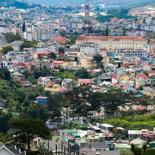 Vietnam-top-view-city